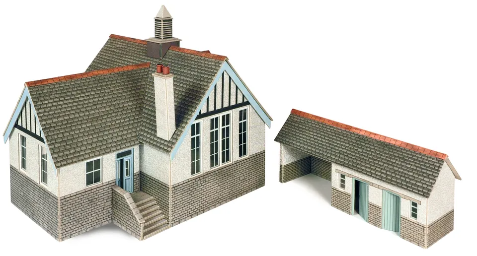 Metcalfe PO253 Village School model 00/H0 škola