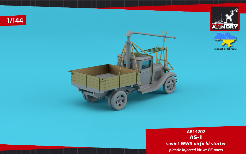 Armory Models AS-1 startér GAZ-AA stavebnice 1/144