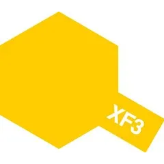 Fire Scale Modeler Flat Yellow XF03 barva na modely 30 ml matná