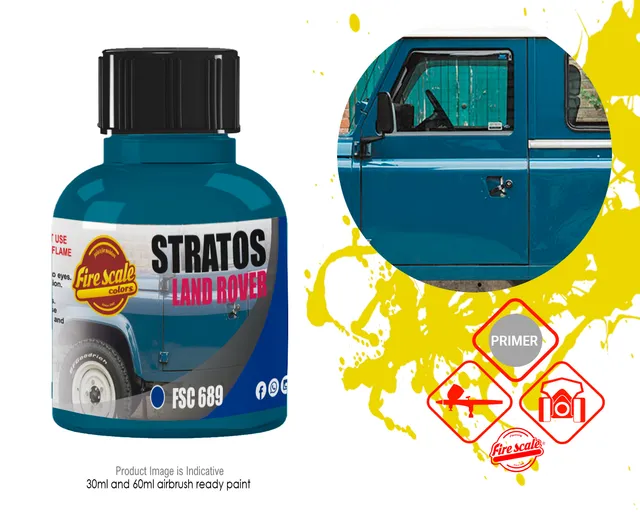 Fire Scale Color Stratos Land Rover modelářská barva 30 ml
