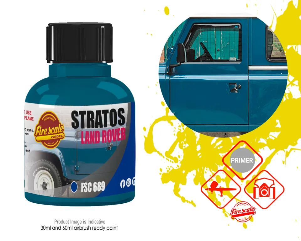 Fire Scale Color Stratos Land Rover modelářská barva 30 ml