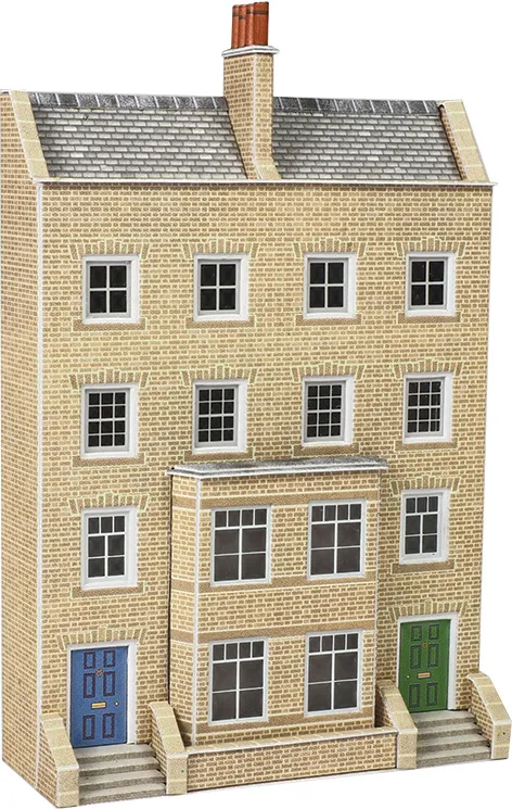 Metcalfe PN973 Town House stavebnice N nízkoreliéfní