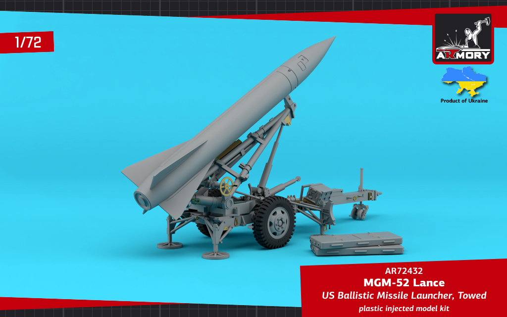 Armory Models MGM-52 Lance model rakety 1/72