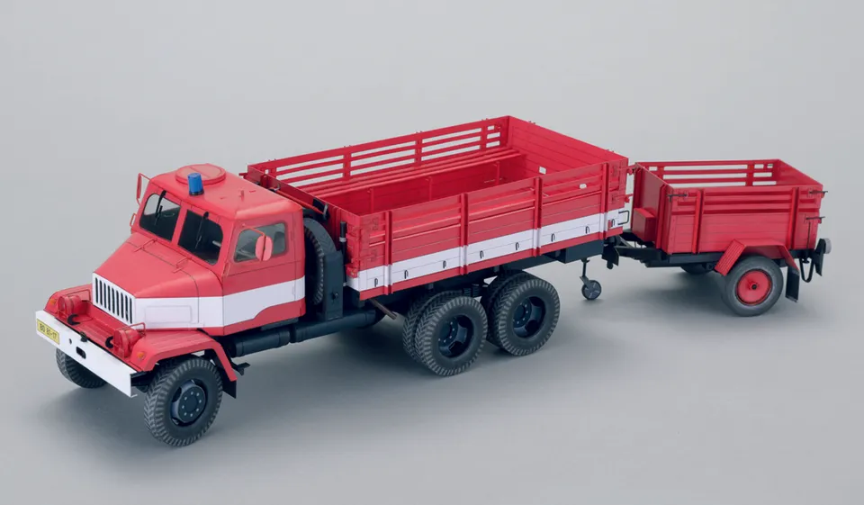 PK Graphica Praga V3S valník SDH papírový model PAJ 1