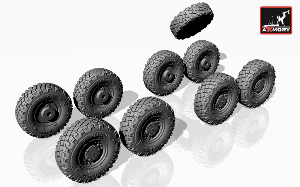 Armory Models LAV-25 1/72 kola 325/85 R16 XML