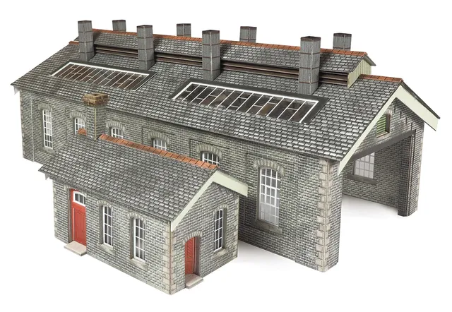Metcalfe PN937 Engine Shed remíza stavebnice N