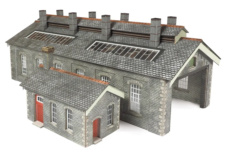 Metcalfe PN937 Engine Shed remíza stavebnice N