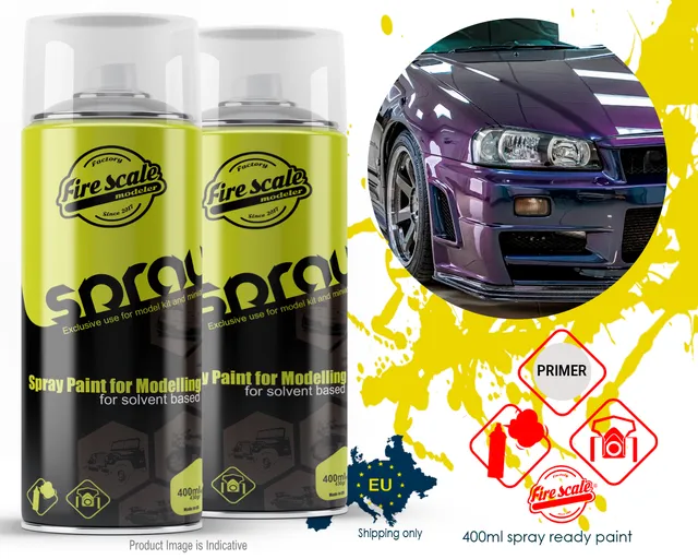 Fire Scale Colors Midnight Purple II Nissan sprej 800ml set