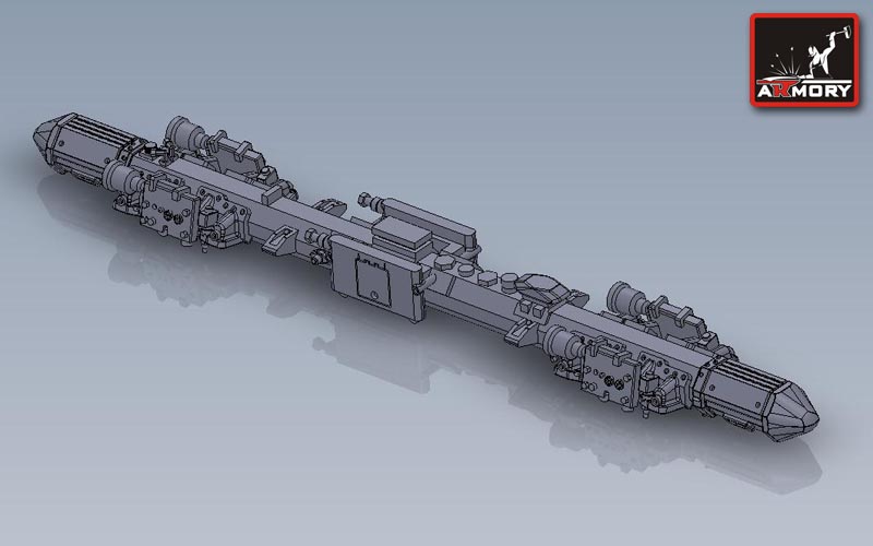 Armory Models OFAB-100-120 resinové pumy 1/72 8 ks