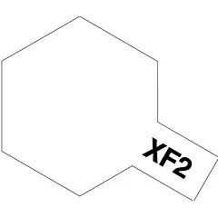 Fire Scale Modeler XF02 Flat White barva 30 ml matná