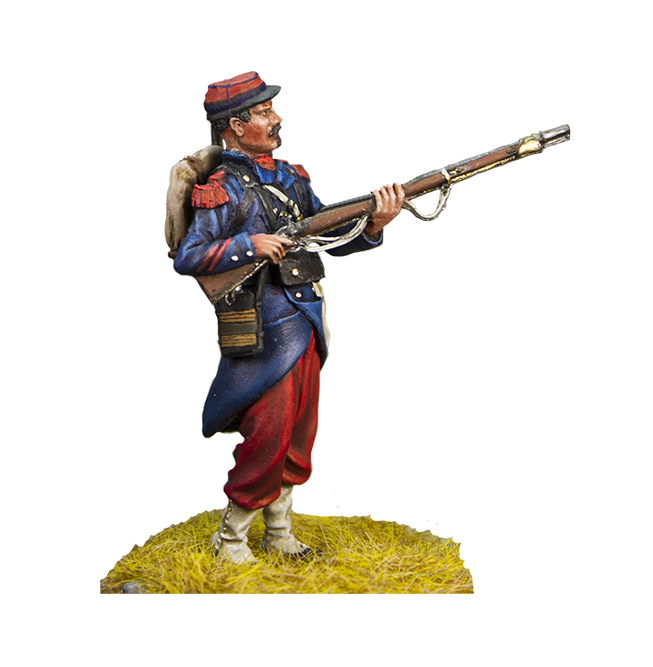 Olimp Models Pěšák Cizinecké legie Solferino 1859 figurka
