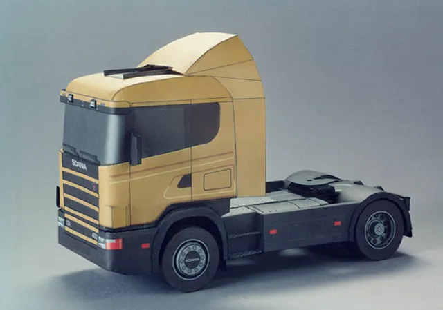PK Graphica Scania 124L papírový model kamion