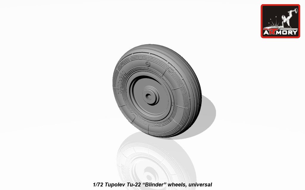 Armory Models Tu-22 Blinder 1/72 resinová kola