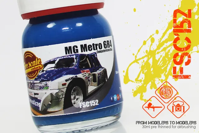 Fire Scale Colors MG Metro 6R4 barva 30 ml Computervision Blue