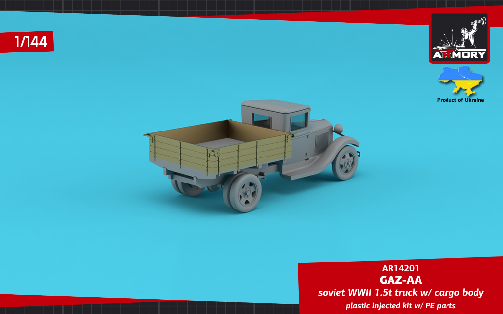 Armory Models GAZ-AA model auta 1/144 sovětský
