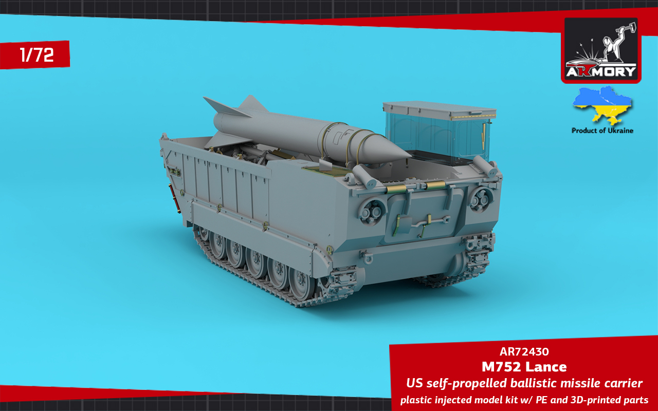 Armory Models M752 Lance 1/72 model odpalovače