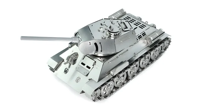 Time for Machine T-34 kovový RC tank stavebnice na ovládání