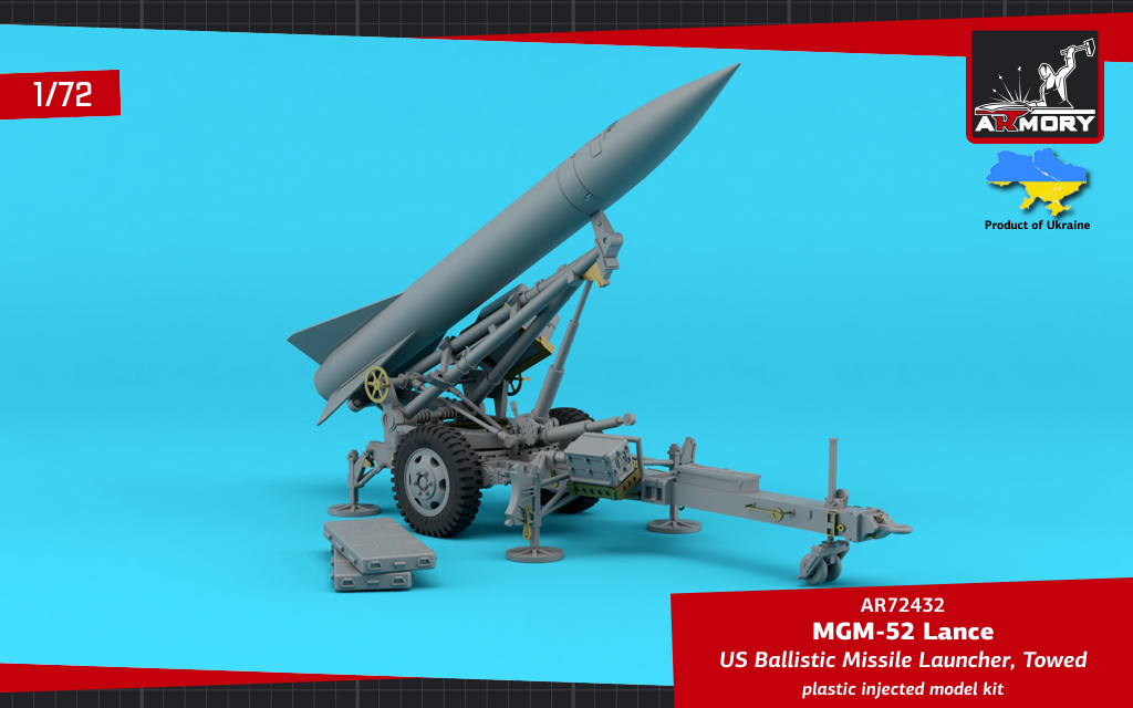 Armory Models MGM-52 Lance model rakety 1/72