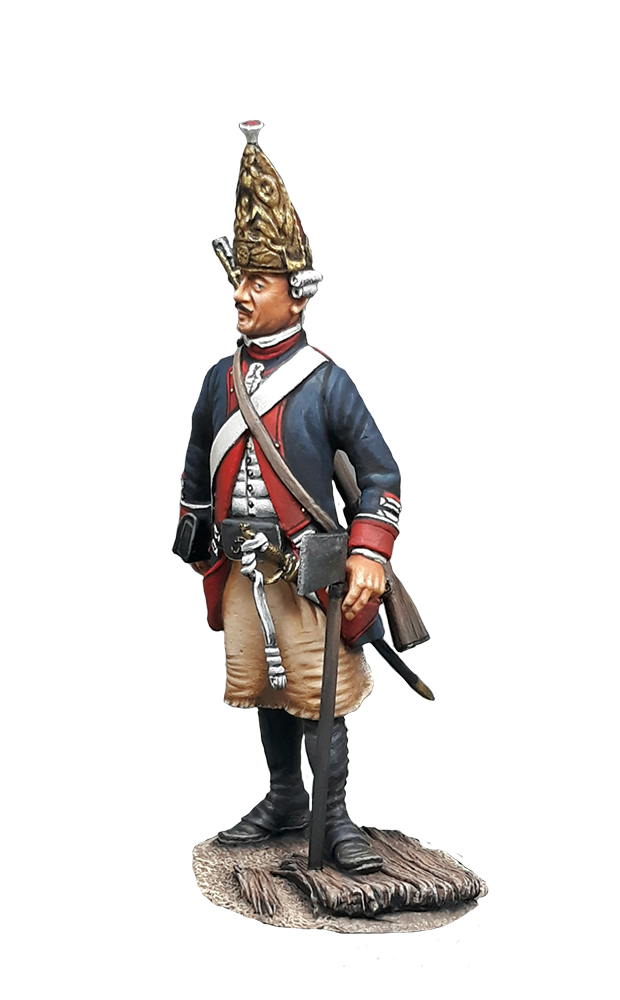 Olimp Models Pionieer 22nd Infantry Regiment Prussia 1756 figurka