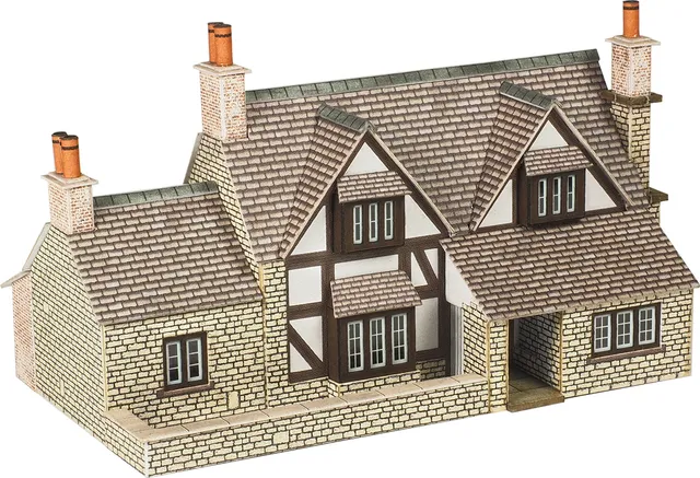 Metcalfe PN167 N model kamenné chaloupky Town End