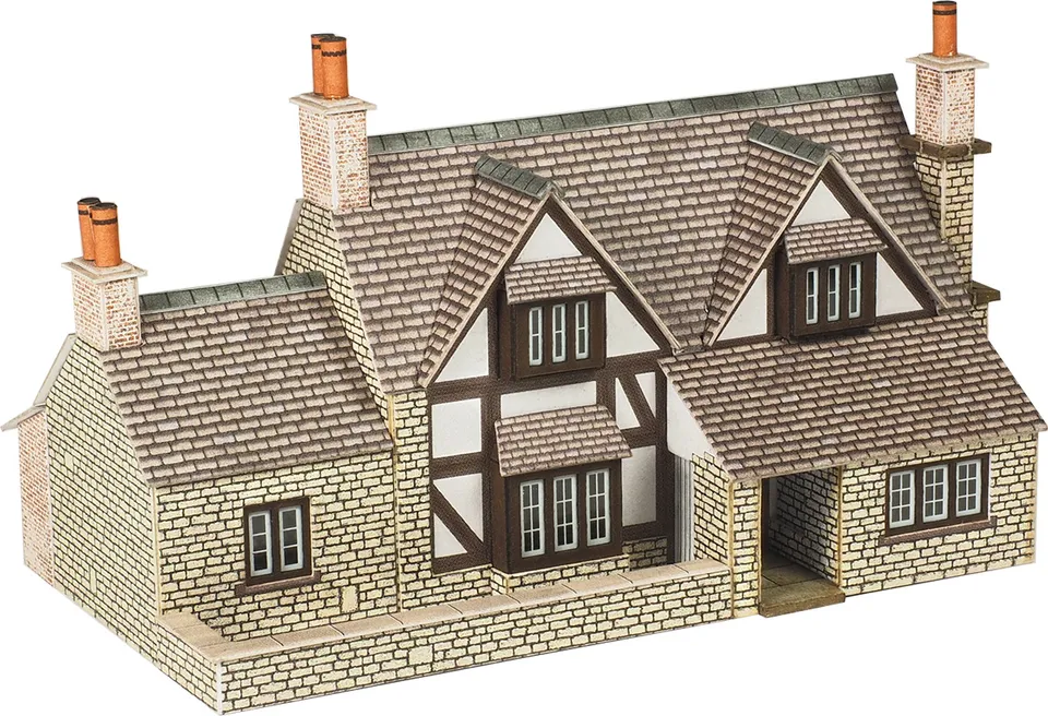 Metcalfe PN167 N model kamenné chaloupky Town End
