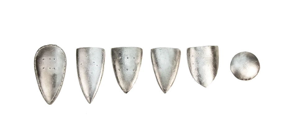 Olimp Models Medieval Shields štíty 54 mm 6 ks