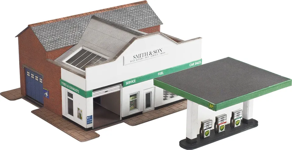Metcalfe PN181 Service Station garáž N