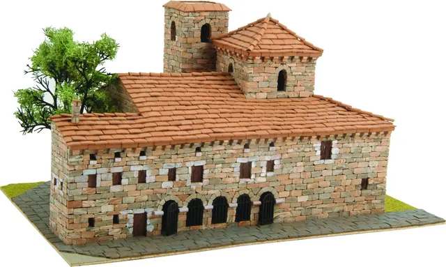 Domus Kits Románica 19 S. Andrés de Armentia model kostela