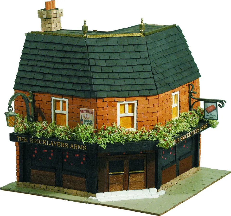 Domus Kits Country 7 Bricklayers Arms model hospody