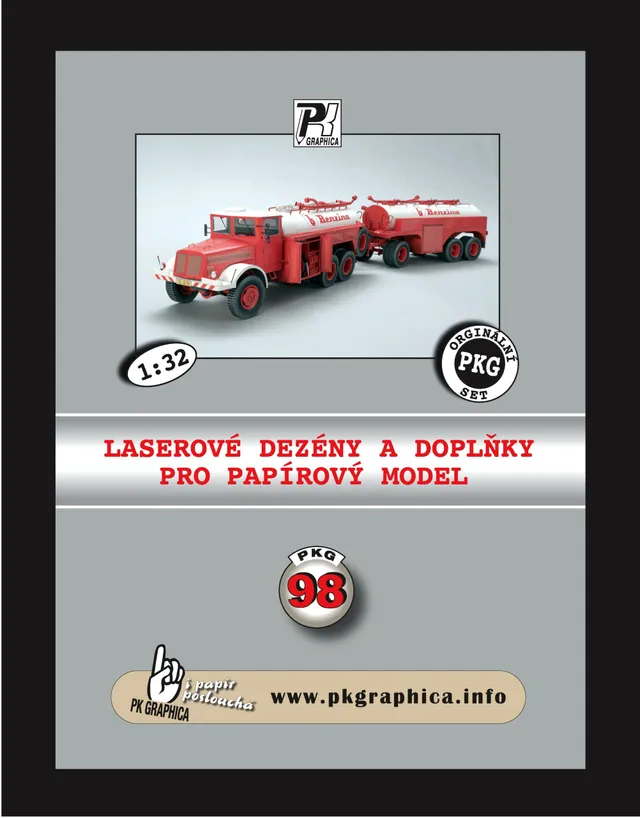PK Graphica PKG 98 laserové doplňky dezény stavebnice