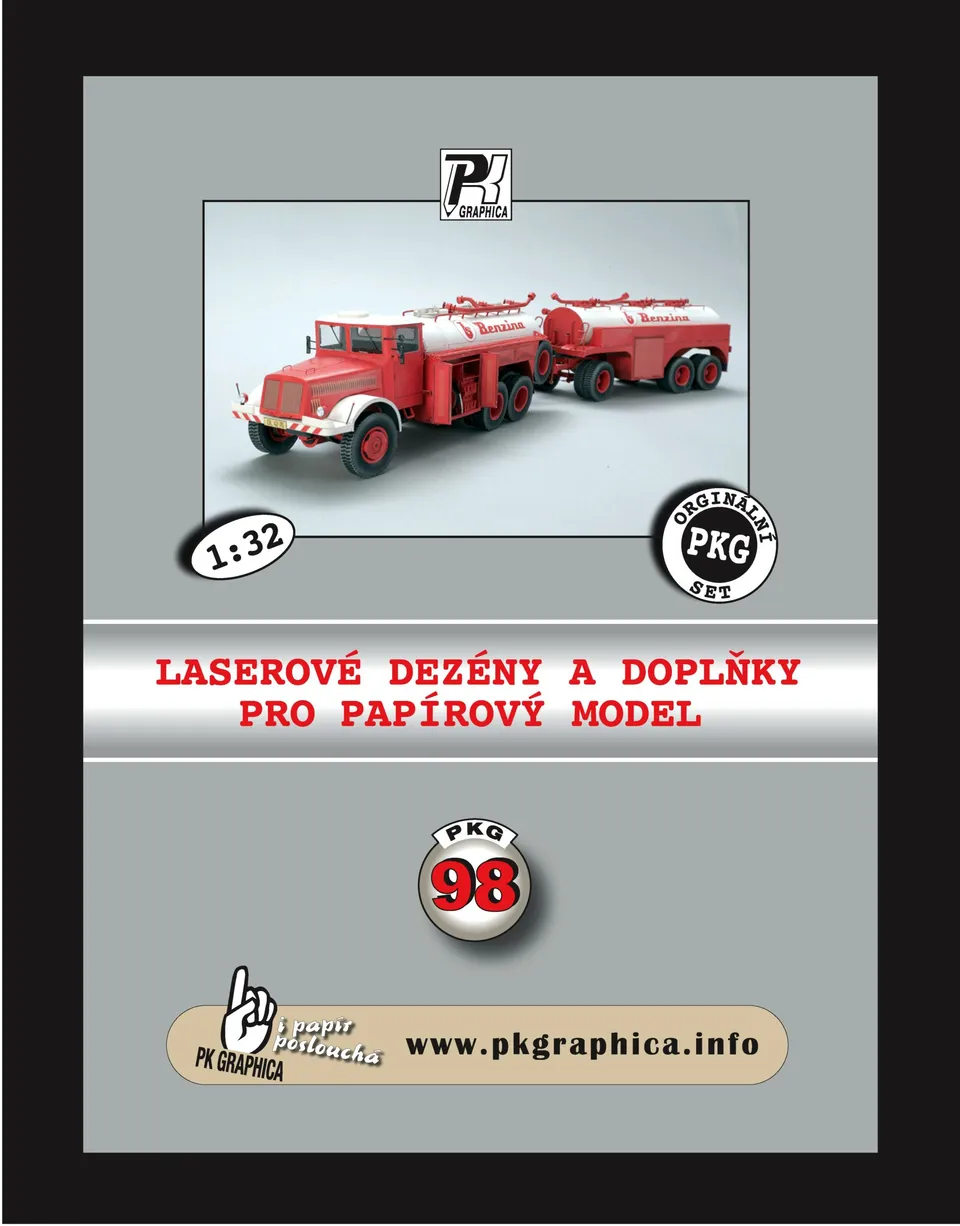 PK Graphica PKG 98 laserové doplňky dezény stavebnice
