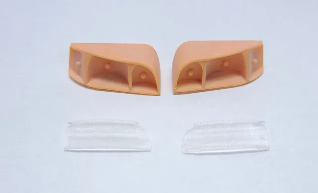 DModelkits Ford Sierra Cosworth 4x4 Single Headlights transkit 1/24