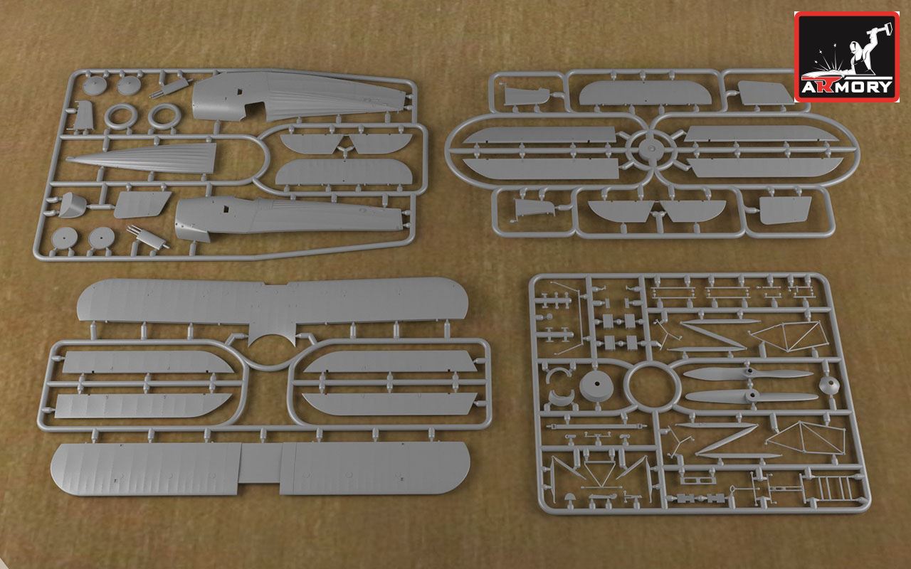 Armory Models Fairey Flycatcher 1/48 stavebnice raná