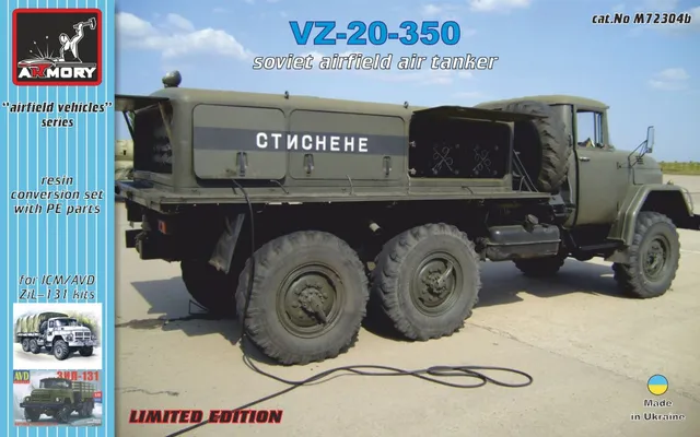Armory Models VZ-20-350 ZiL-131 1/72 letištní cisterna