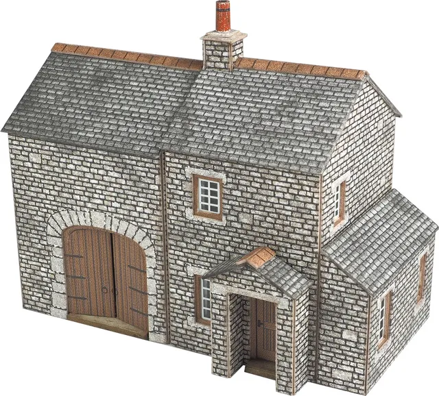 Metcalfe PN159 Crofter's Cottage papírový model N
