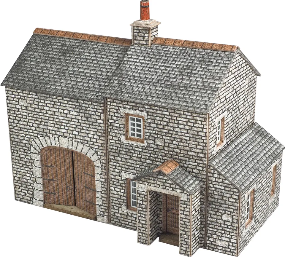 Metcalfe PN159 Crofter's Cottage papírový model N