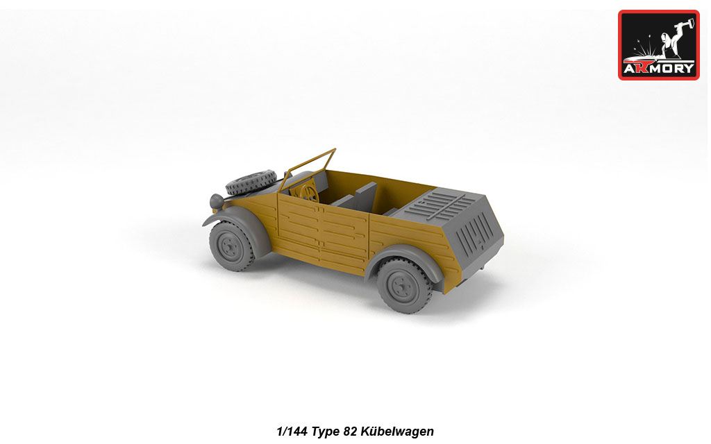 Armory Models Type 82 Kübelwagen model 1/144