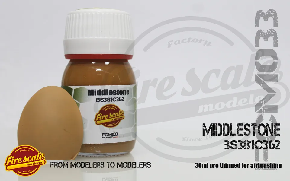 DMODELKITS Middlestone BS381C362 barva 30 ml matná