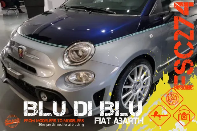 Fire Scale Colors Blu di Blu Fiat Abarth barva 30 ml airbrush