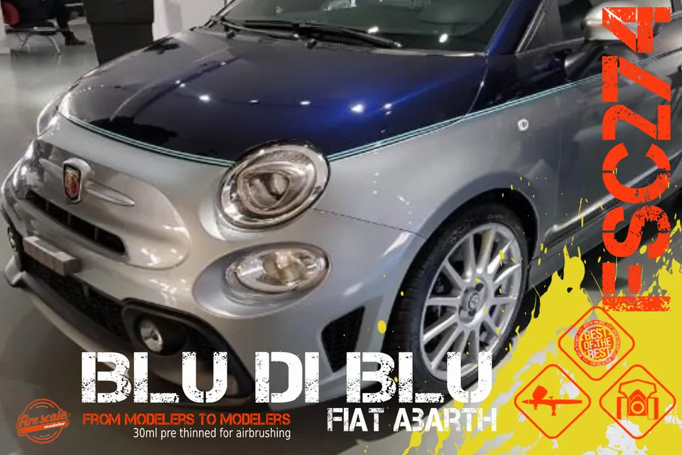Fire Scale Colors Blu di Blu Fiat Abarth barva 30 ml airbrush