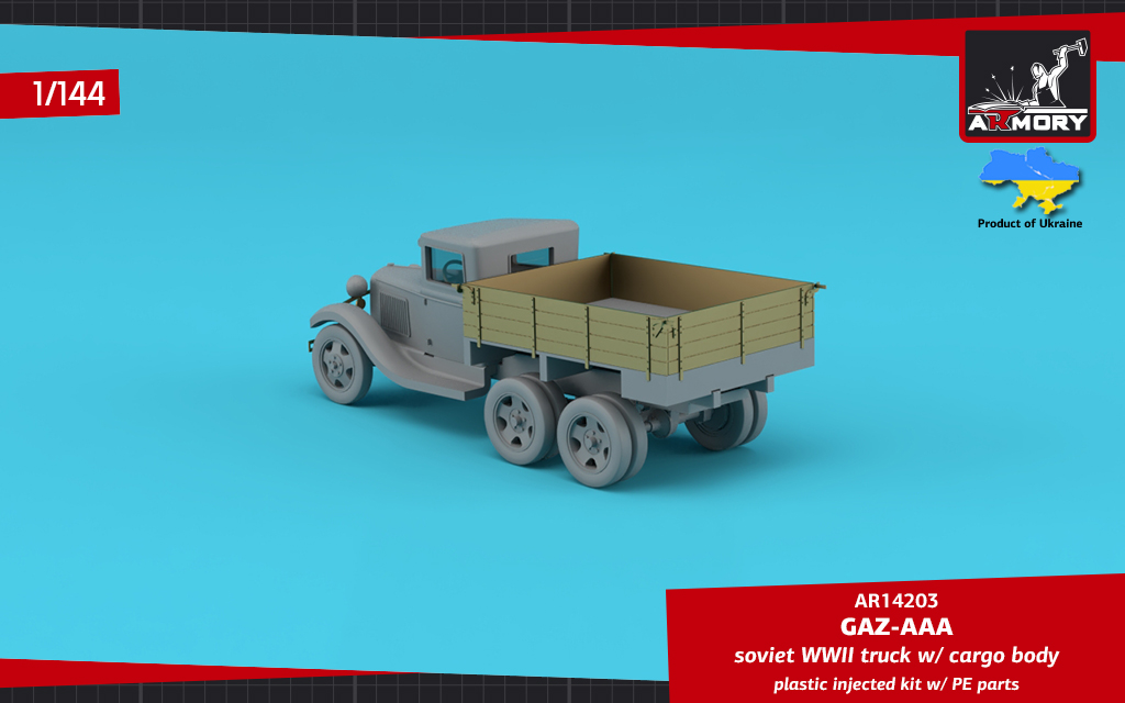 Armory Models GAZ-AAA 1/144 model nákladního auta