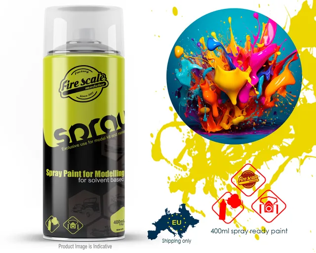 DMODELKITS Fire Scale MG Metro 6R4 Computervision Blue sprej 400ml