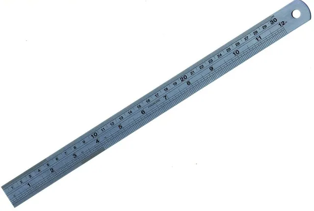 Metcalfe T03 Steel Ruler ocelové pravítko 30 cm