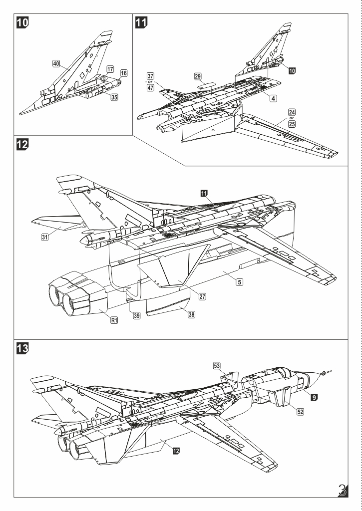 Armory Models Su-24M Fencer masky 1/144 pixel kamufláž