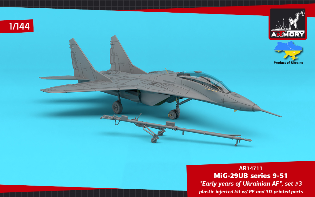 Armory Models MiG-29UB obtisky 1/144 set 3