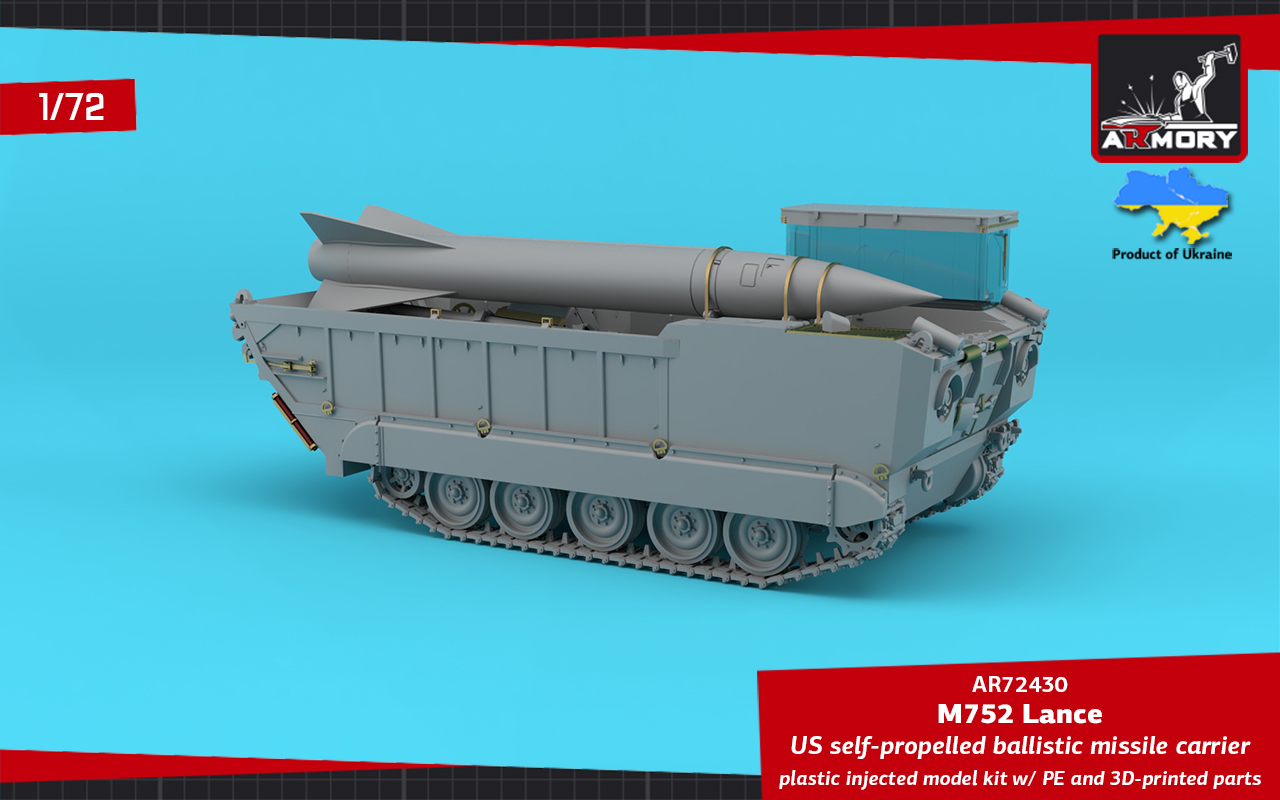 Armory Models M752 Lance 1/72 model odpalovače