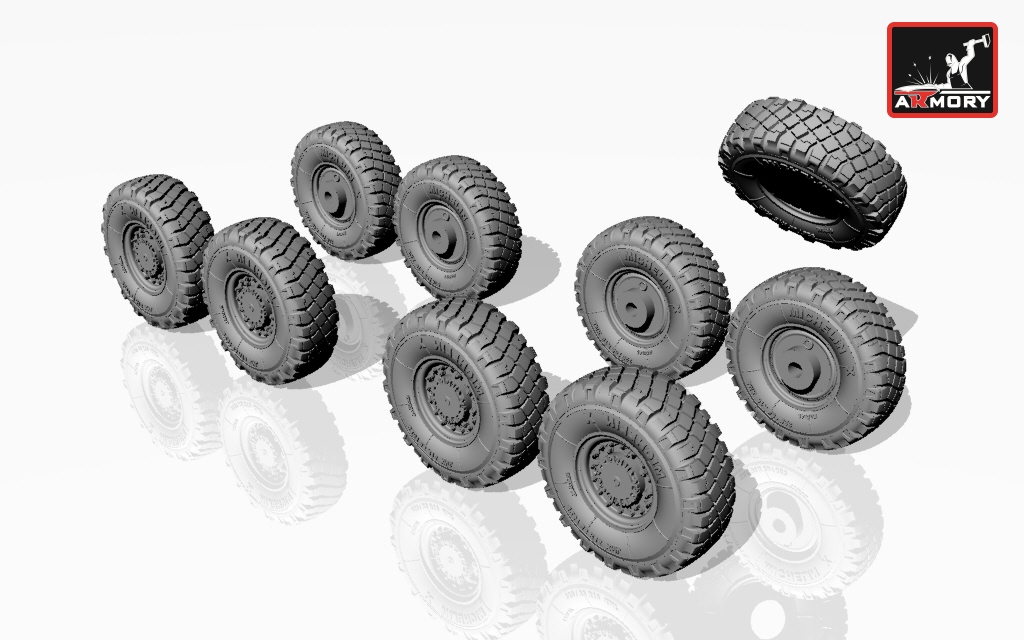 Armory Models LAV-25 1/72 kola 325/85 R16 XML