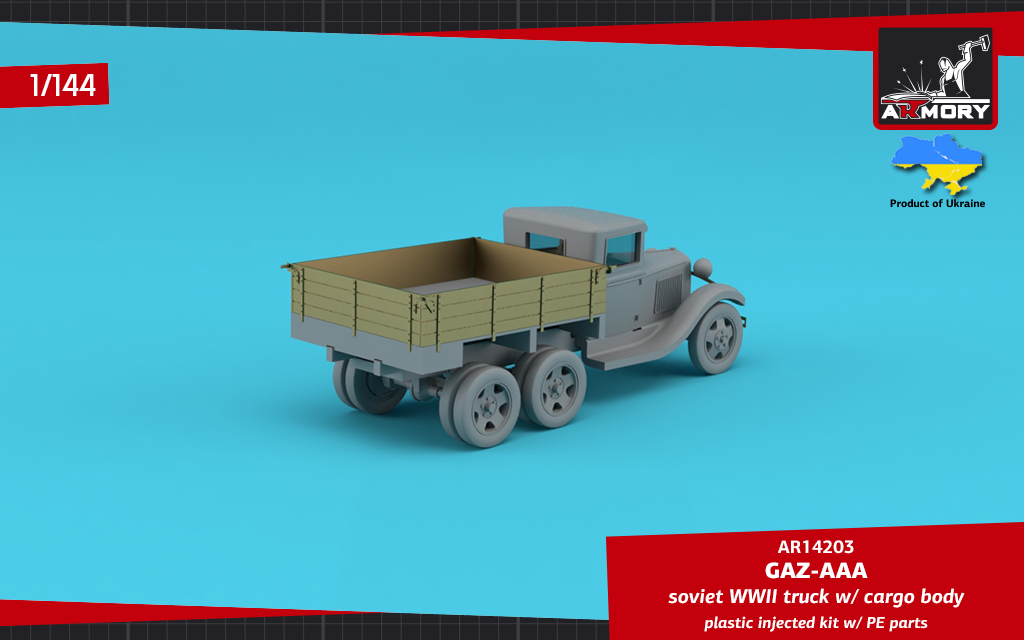 Armory Models GAZ-AAA 1/144 model nákladního auta