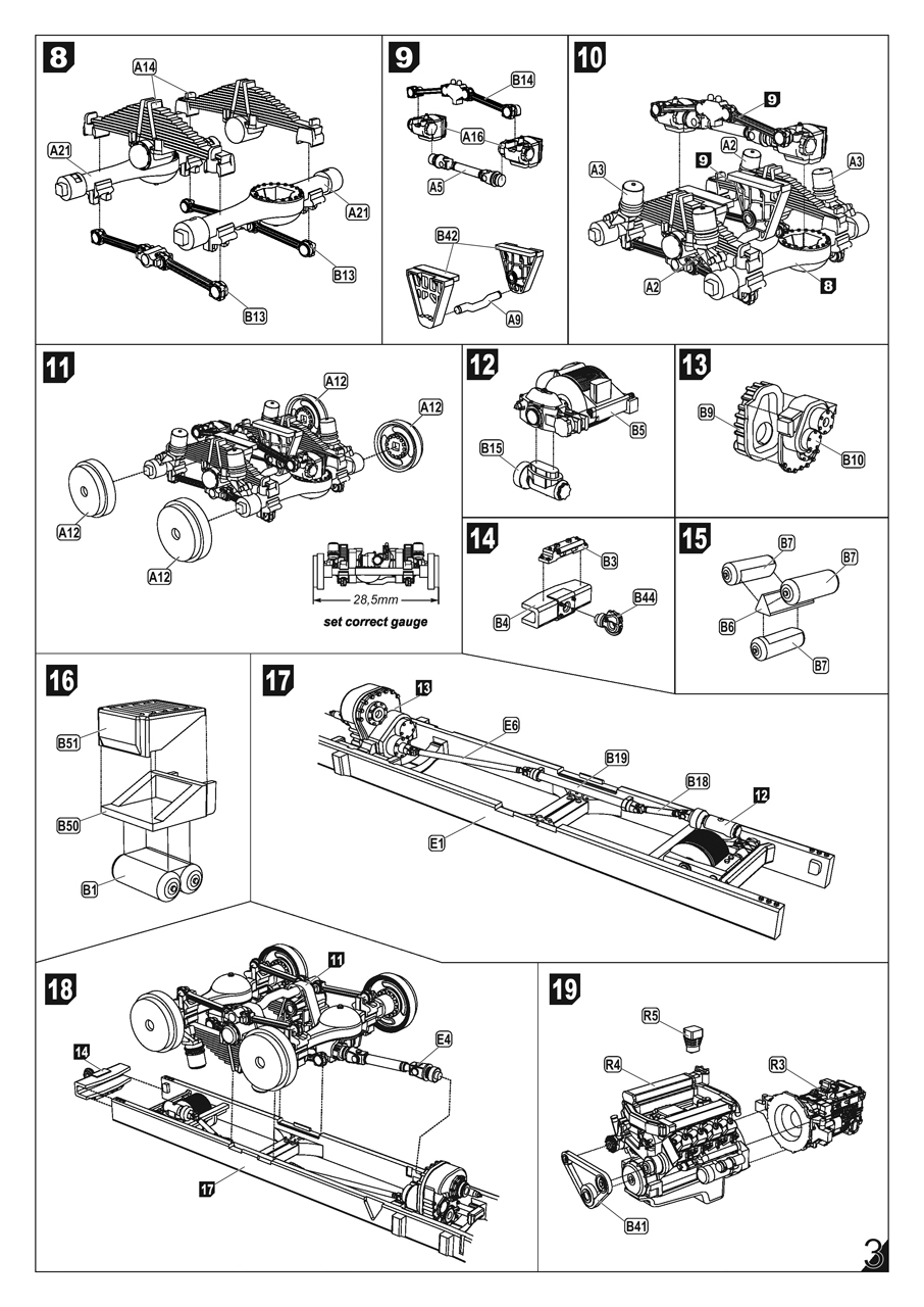 Armory Models 43114 6x6 1/72 model nákladního auta
