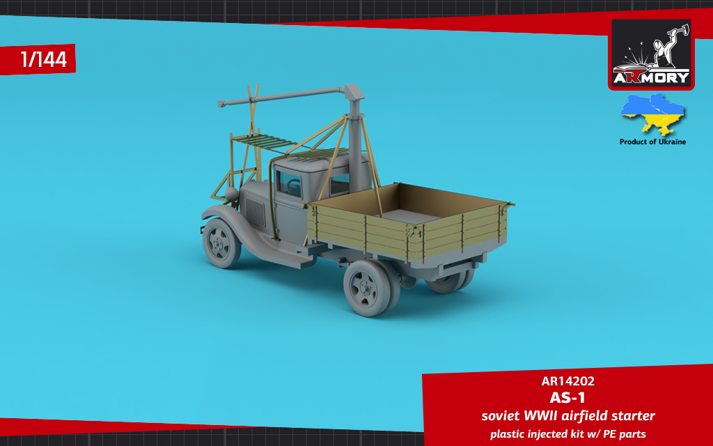 Armory Models AS-1 startér GAZ-AA stavebnice 1/144